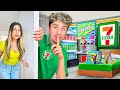 I Built a SECRET 7-Eleven in my House!