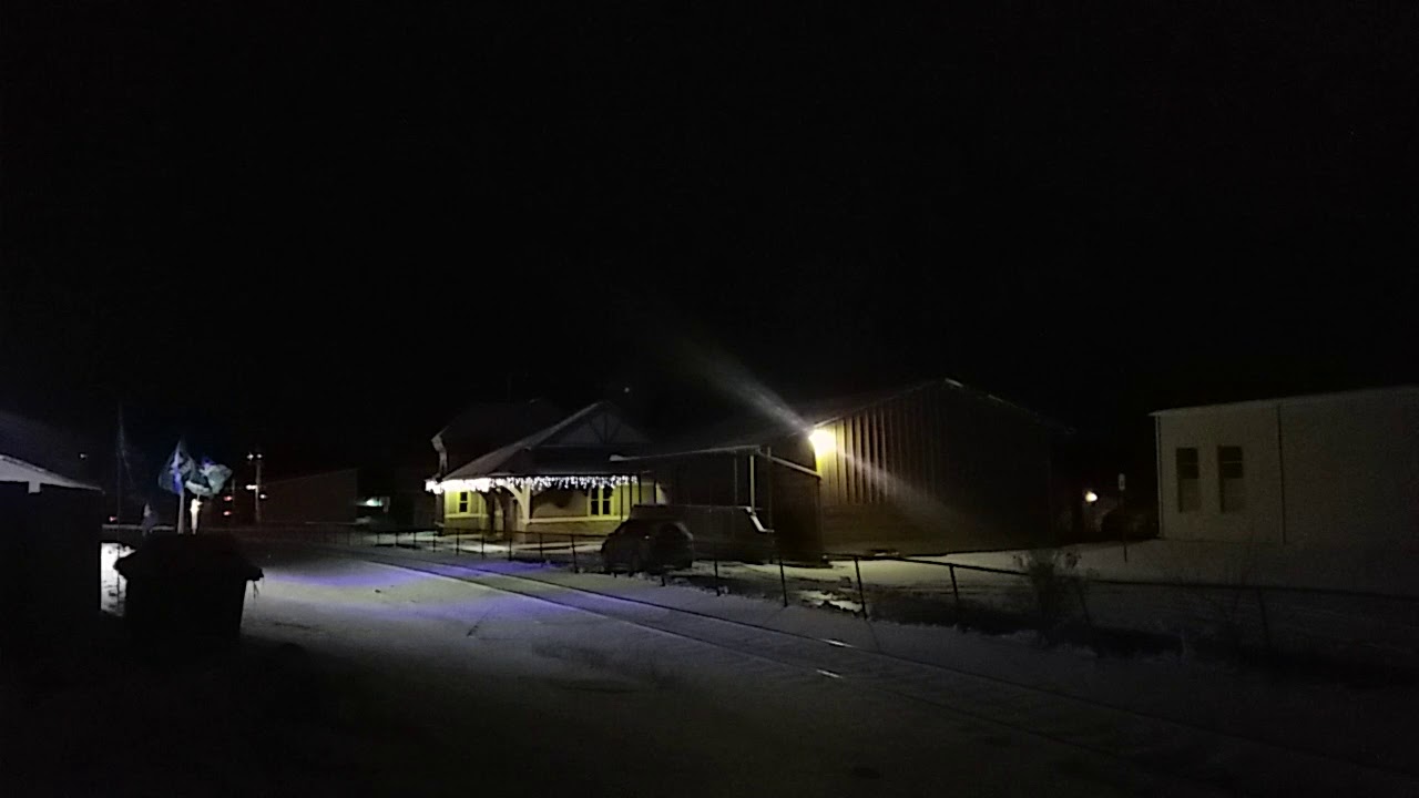 Huron & Eastern 3865 702 Lite Power Move Southbound Flushing Michigan