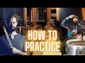 WORLD CLASS MUSICIAN EXPLAINS HOW TO PRACTICE - FT. BENNY GREB.