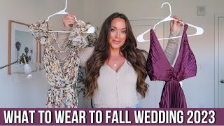 What to Wear to a Wedding this Fall & Winter 2023