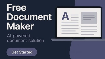 Free Document Maker – AI powered Document Solution