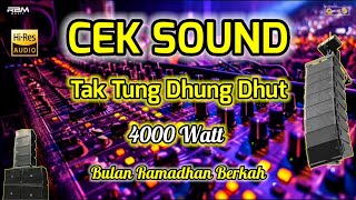 Cek Sound Kalem Tak Tung Banyak Di Nantikan Para Operator Bikin Bergetar Rumah Tentangga