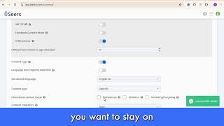 Seers setup guide