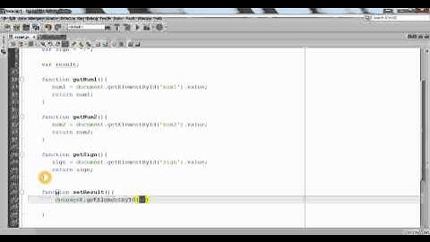 Javascript Tutorial 2 - Making a Basic Calculator