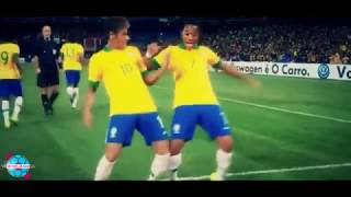 Neymar and Alves, Tchu Tcha Tcha let’s Celebrate