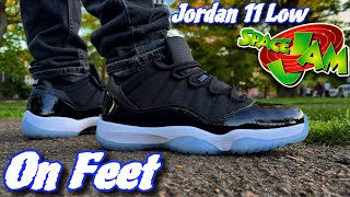 Space Jam Jordan 11 Low - On Feet “Early Look”