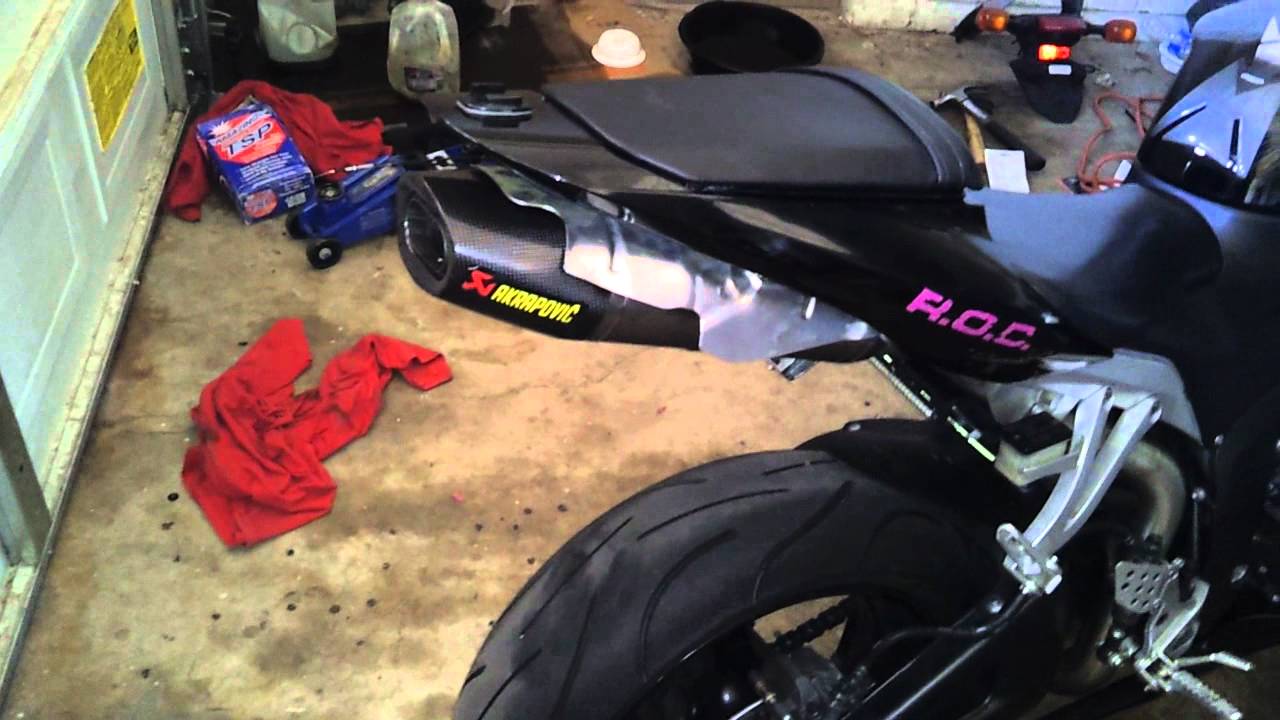 cbr600rr akrapovic full system