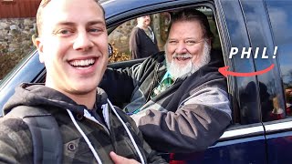 I went to a party at Bam Margera's house!! PART 1 (Castle Bam)
