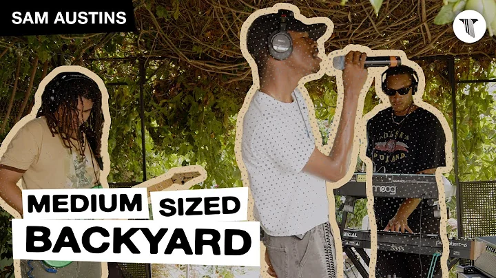 Sam Austins Performs in the Medium Sized Backyard