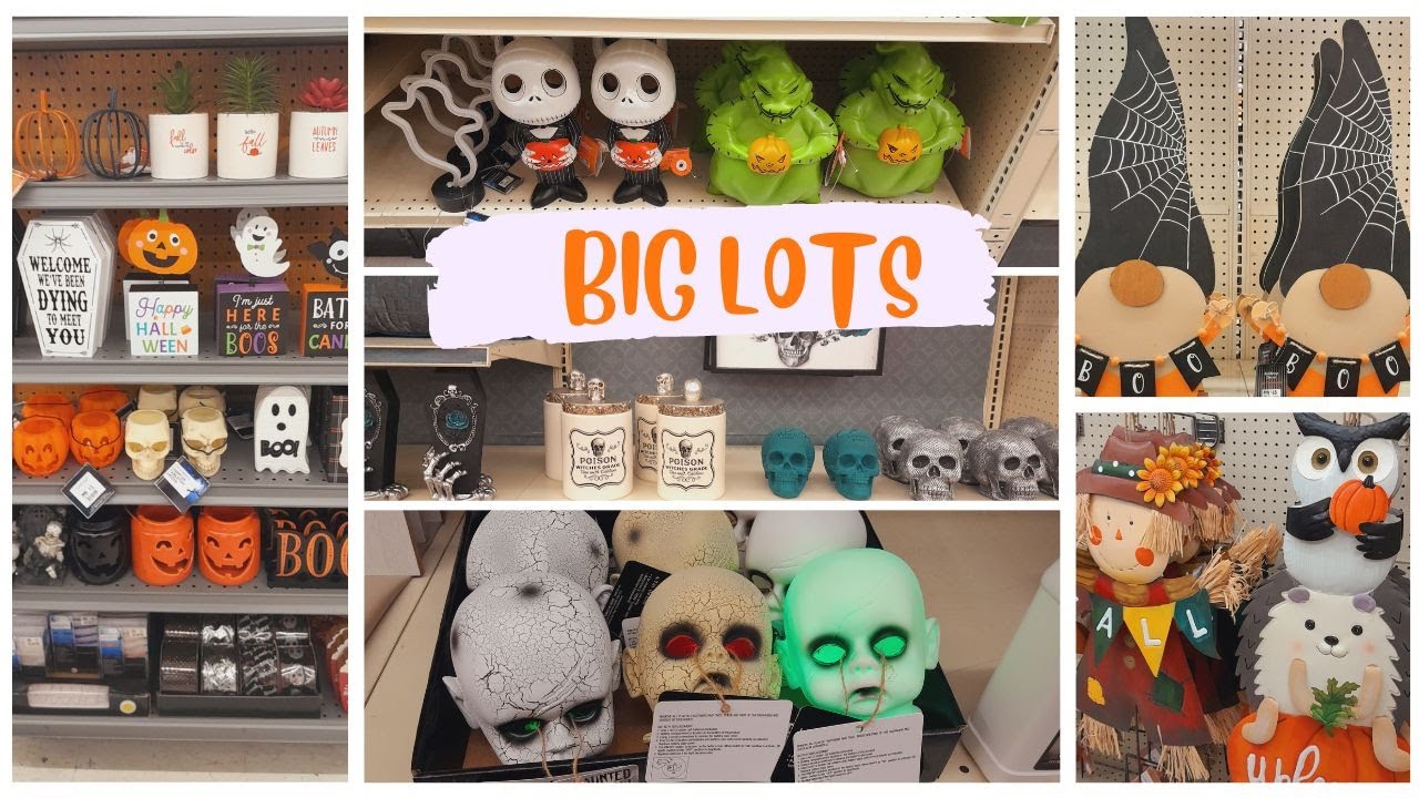 🍁🎃 BIG LOTS FALL & HALLOWEEN FINDS PART ️🍁🎃 YouTube