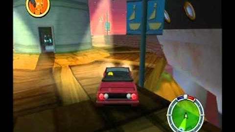 Simpsons Hit and Run Walkthrough: Level 6 - All Cards, Outfits, Wasp Cameras and Gags [1/2]