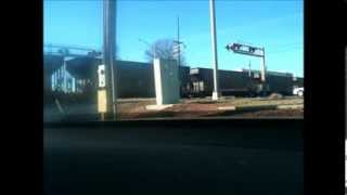 BNSF SB Scherer Coal Train 1.24.14