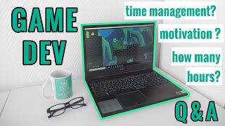 Game Dev Q&A | Motivation, Time Management, Full-Time Job + Game Dev? @Ric_93
