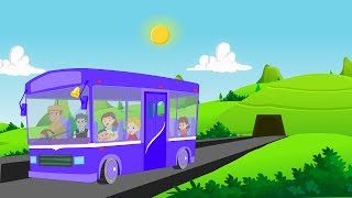 Wheels On The Bus Nursery Rhyme With Lyrics Wheels On The Bus Nursery Rhyme With Lyrics