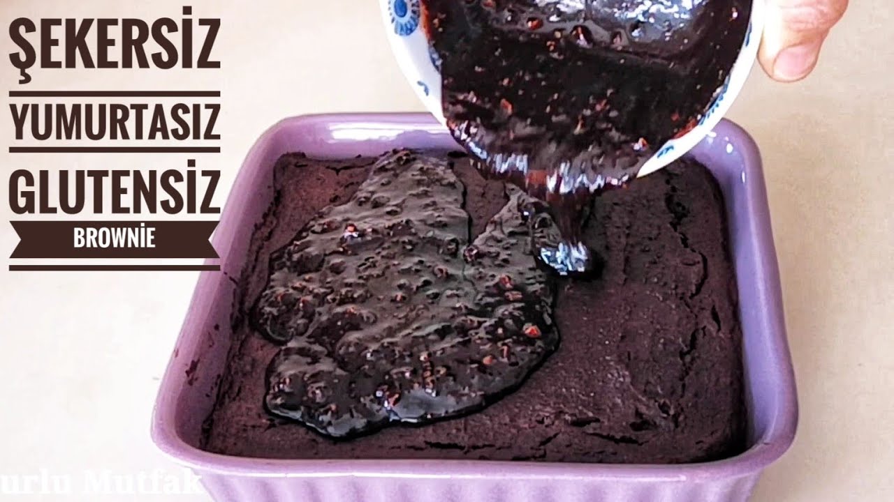 ŞEKERSİZ, YUMURTASIZ, GLUTENSİZ BROWNİE 🌺HAŞLANMIŞ NOHUT VE HURMA İLE KEK OLUR MU, OLUR👍