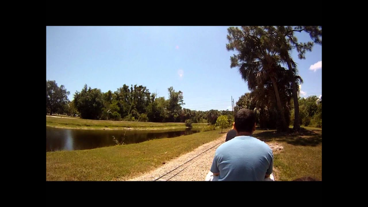 Broward County Parks' Model Steam Train Rides at Tradewinds Park YouTube