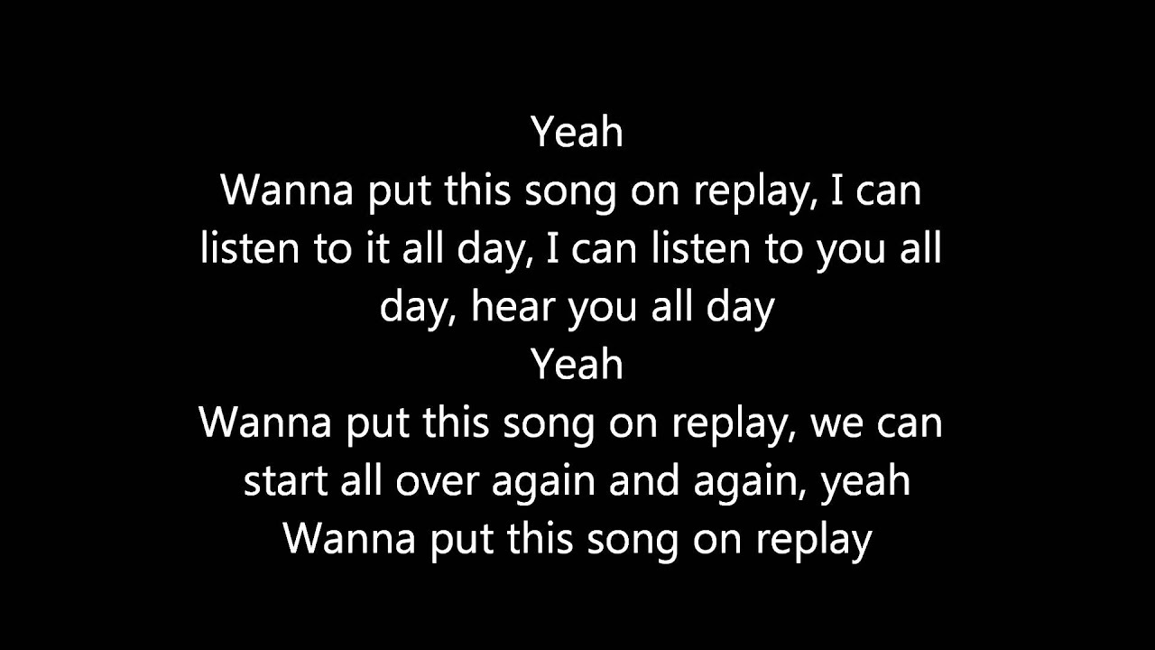 Replay - Zendaya (LYRICS) - YouTube