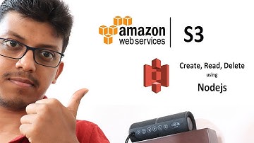 Access S3 using nodejs sdk (AWS cloud)