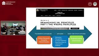 Law of Naval Warfare Academy: Lecture 4: Principles of the Law of Naval Warfare