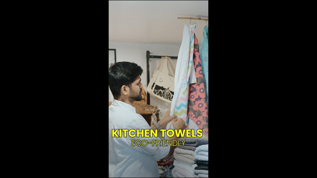 Kitchen Towels – Absorbent, Reusable & Everyday Essential | SANAL Ecoshop