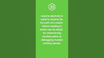 require.resolve() in Node.js
