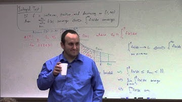 Calculus II: sec2: limit comparison, integral test, p-series, March 11