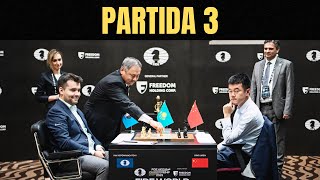 Nepomniachtchi vs Ding | Campeonato Mundial de Ajedrez 2023 | Partida 3