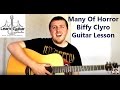 Many Of Horror (When We Collide)  Guitar Lesson - Biffy Clyro - Drue James