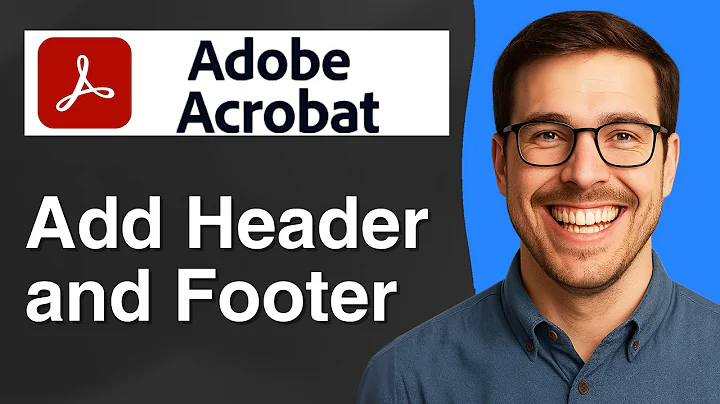 How to add header and footer in Adobe Acrobat [2025 Easy Guide]