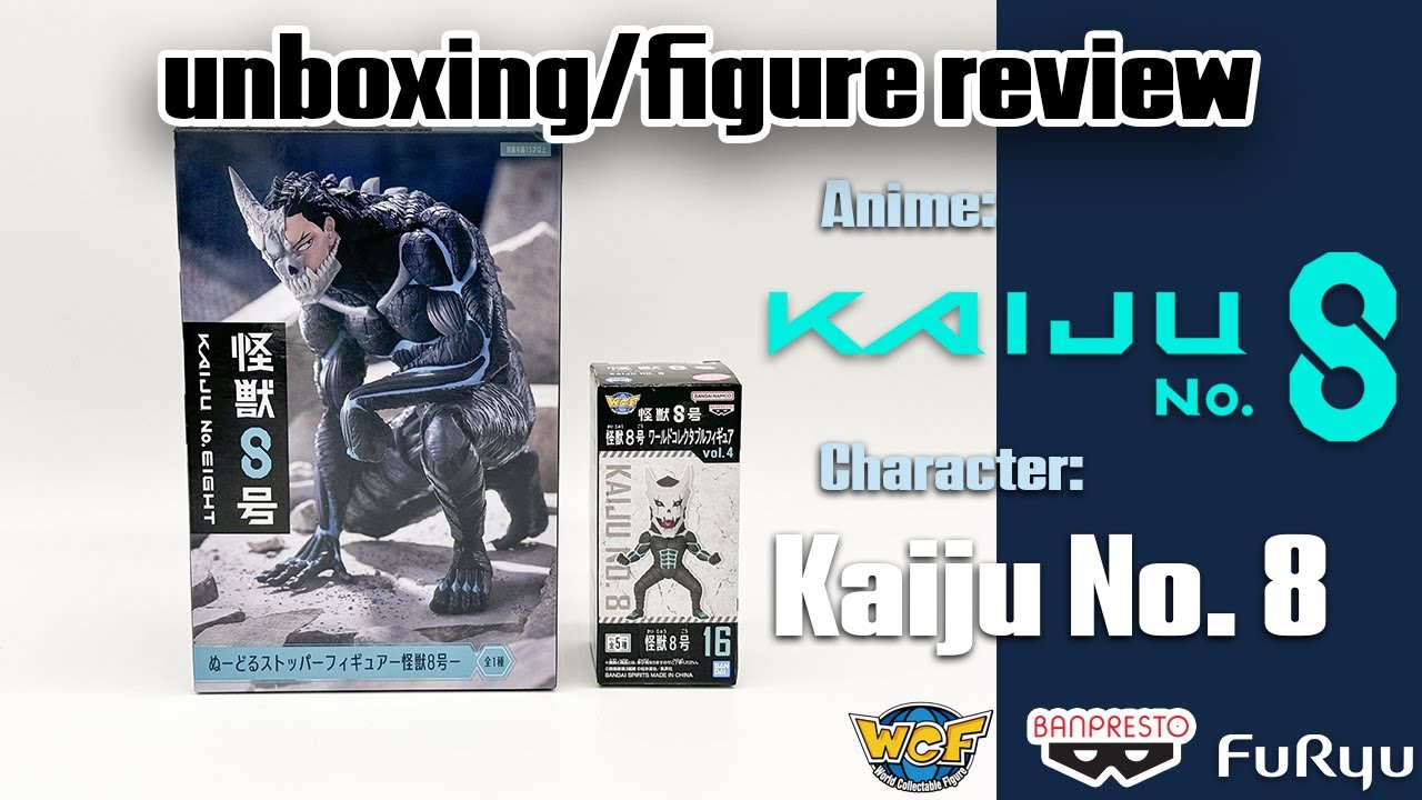 FURYU - Kaiju No. 8 Noodle Stopper Unboxing/Figure Review - YouTube