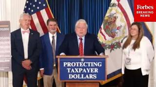 JUST IN: West Virginia Gov. Patrick Morrisey Holds Press Conference On Projected State Savings
