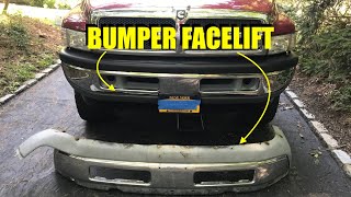 Dodge Ram Front Bumper Replacement (NO Instructions)