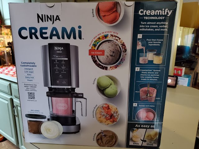 BRAND NEW!!! Ninja Creami Ice Cream Maker Pt1 