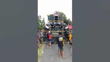 Sound horeg ags audio 6 sub parathel speaker pd 18 karnaval deyeng
