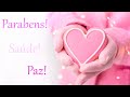 Feliz Aniversário,Hoje completa mais um ano de vida