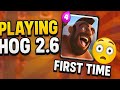 🔥 Playing Hog 2.6 for the First Time in Clash Royale! 😱 | Epic 10-Minute Battle