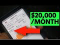 Easy $20,000 a month part time. FBA Fulfilled by Amazon / FBM Fulfilled by Merchant.