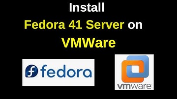 How to download and install Fedora Server 41 on VMWare | How to install Fedora Server 41 on VMWare