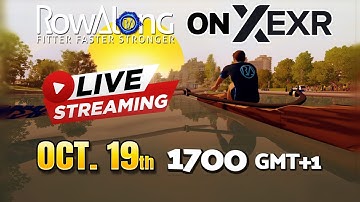 🔴 LIVE 30 Minute Group Row: 19th October  17:00 GMT+1 -  All Levels -  Any Rowing Machine