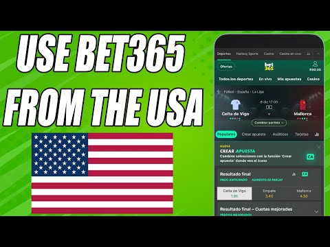 How to Use Bet365 in the United States (USA)