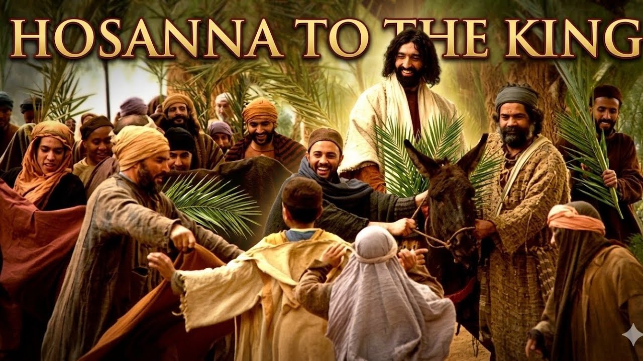Palm Sunday Song | Hosanna To The King | English Worship Song | Amazing ...