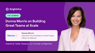 Famous Donna Morris on Building Great Teams at Scale Profile