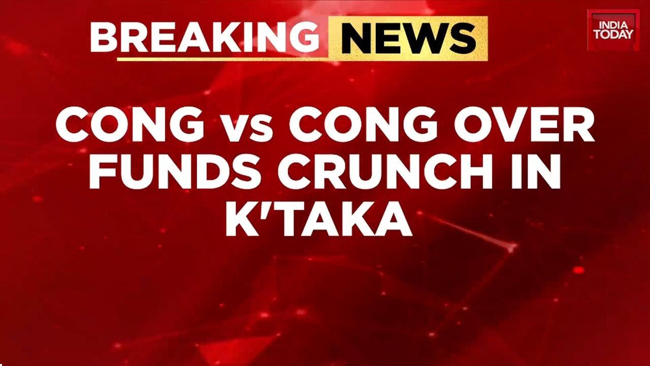 Congress vs Congress in Karnataka: Open War Over State's 'Empty Pockets' | India Today News