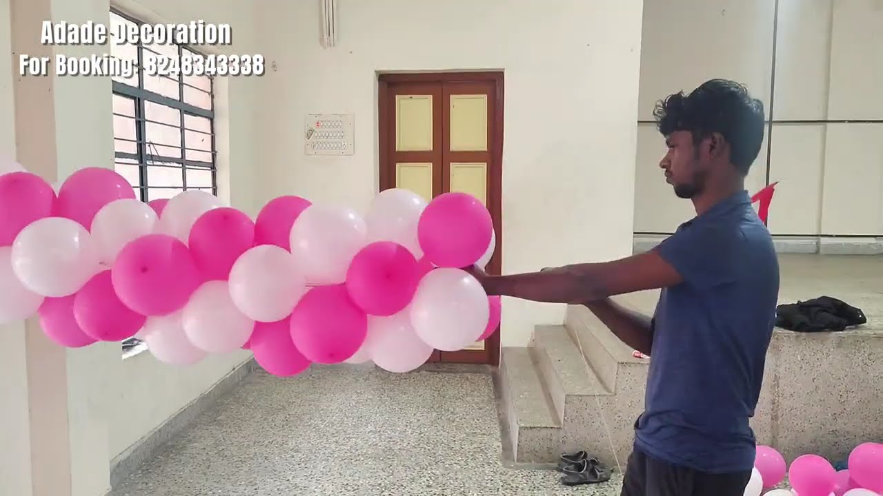 DIY Pink & White Balloon Arch | Step-by-Step Tutorial for Beginners