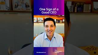 Signs of a good CEO?