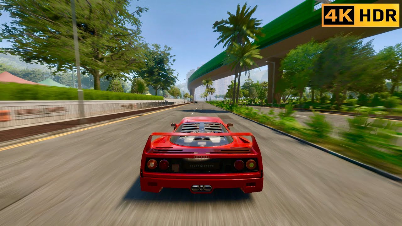 Legendary FERRARI F40 Delivery - Test Drive Unlimited Solar Crown | PS5 4K 60FPS HDR Gameplay