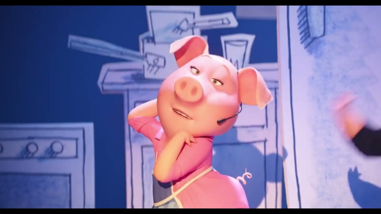 SING (2016) Rosita's "Shake It Off"  Performance