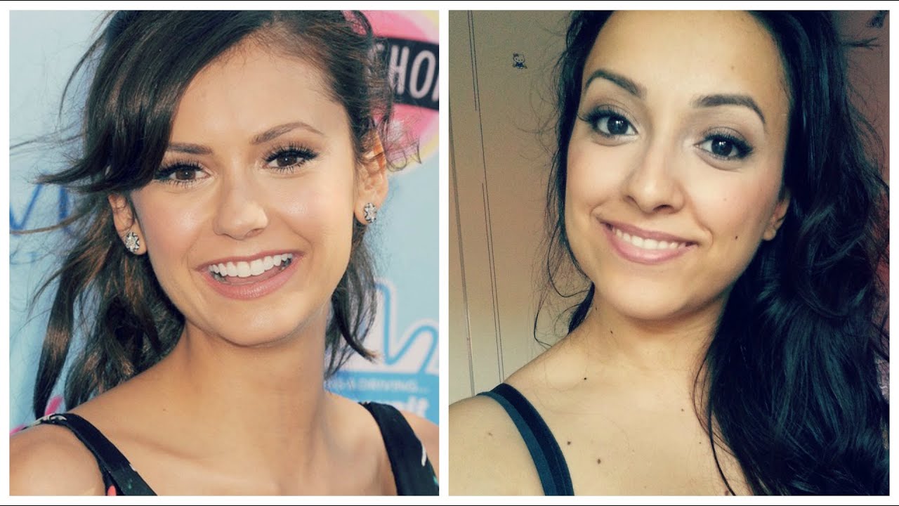 Nina Dobrev Makeup inspired - Teen choice awards 2013 - YouTube