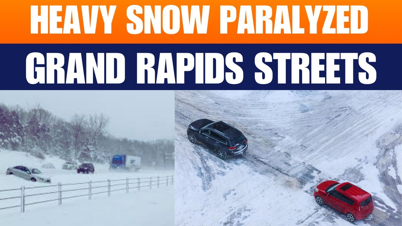 Heavy Snow Blankets Michigan as Winter Storm Slams Midwest | News9 ...