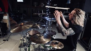 Wyatt Stav - Motionless in White - Reincarnate (Drum Cover) chords